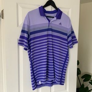 Men’s Adidas ClimaCool Golf Shirt Size M